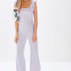 Urban Outfitters Emerson Gingham Jumpsuit